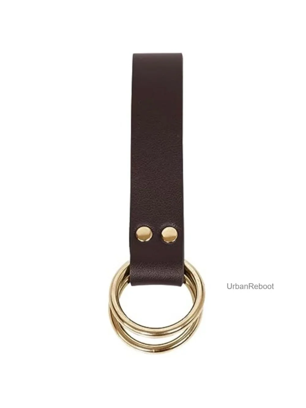 Medieval Belt Skirt Hikes Double Ring Faux Leather Renaissance Waistband